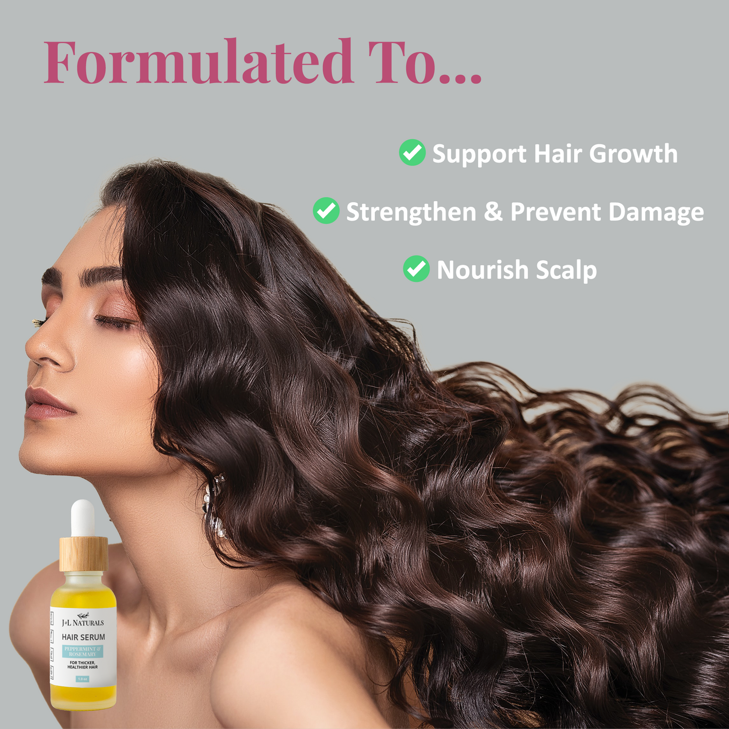 Hair Serum Bundle - Natural Sustainable Eco Friendly