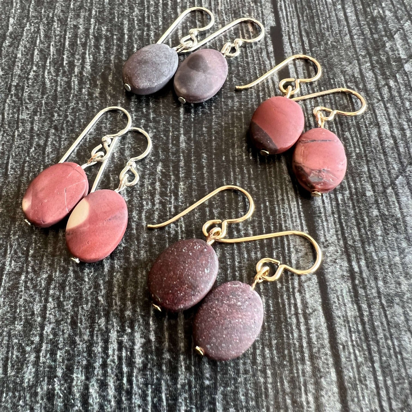 Porcelain Jasper Earrings