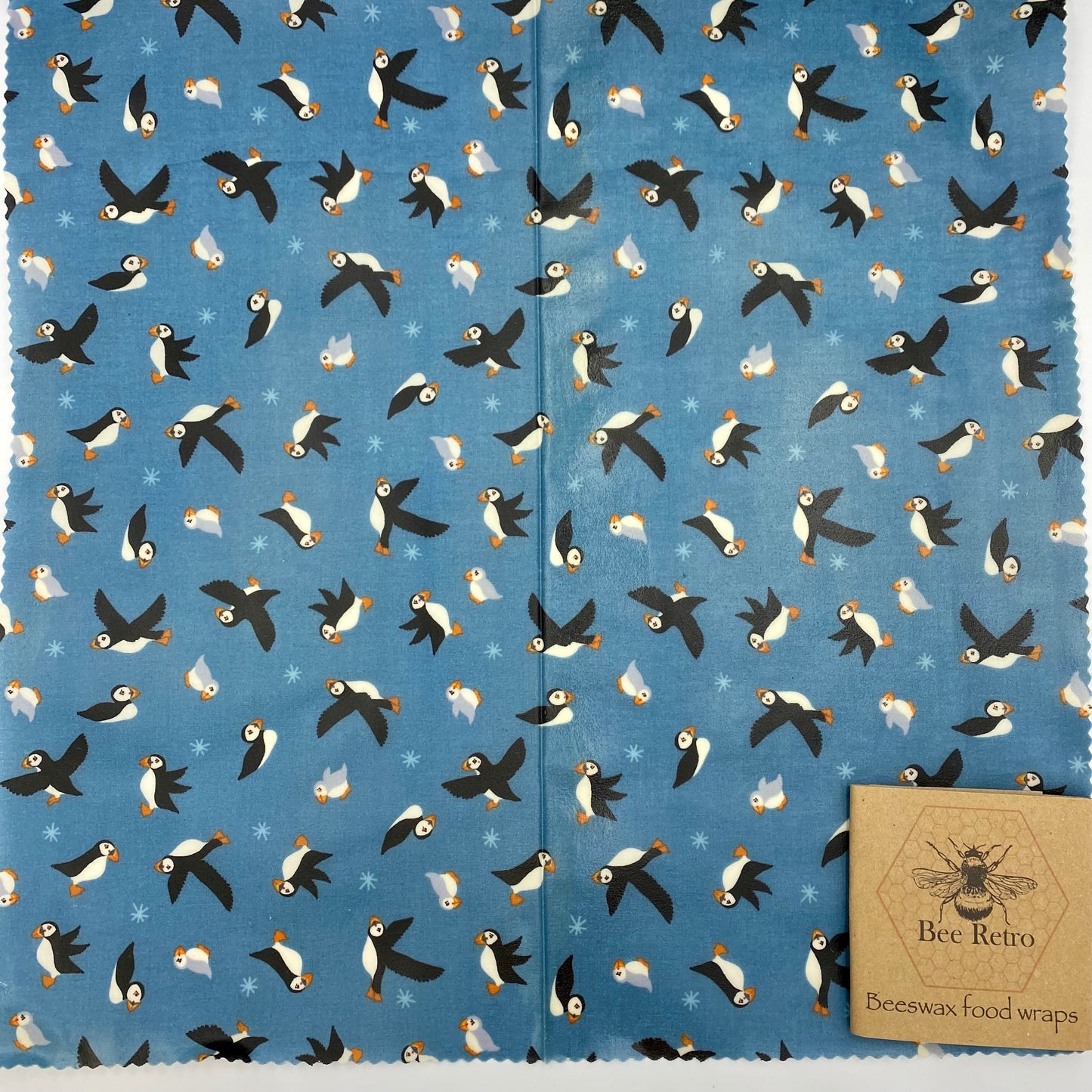 Cornish Puffin Eco Friendly Beeswax Food Wrap