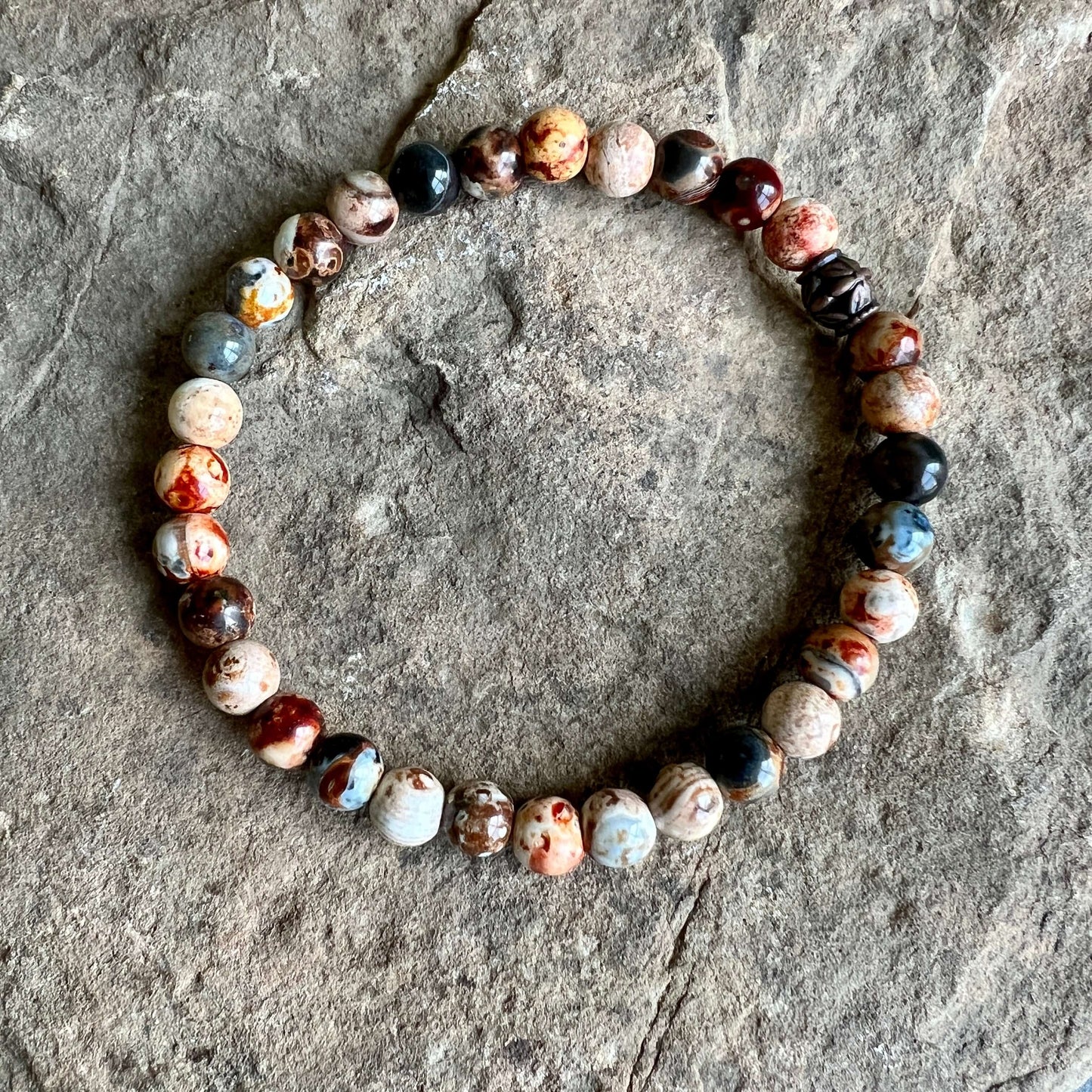 Ancient Cellar Agate Bracelets