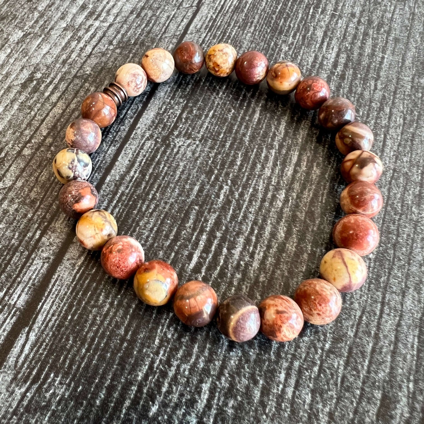 Bird's Eye Rhyolite Bracelet