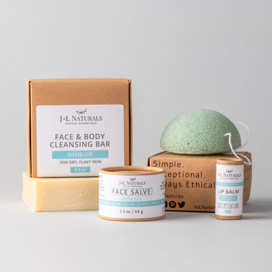 Simple Skin Regimen Kit - Natural Sustainable Eco Friendly