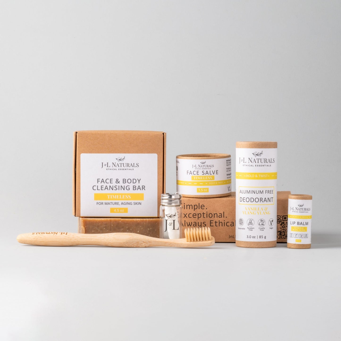 Refreshing Simple Self Care Kit - Natural Sustainable Eco Friendly