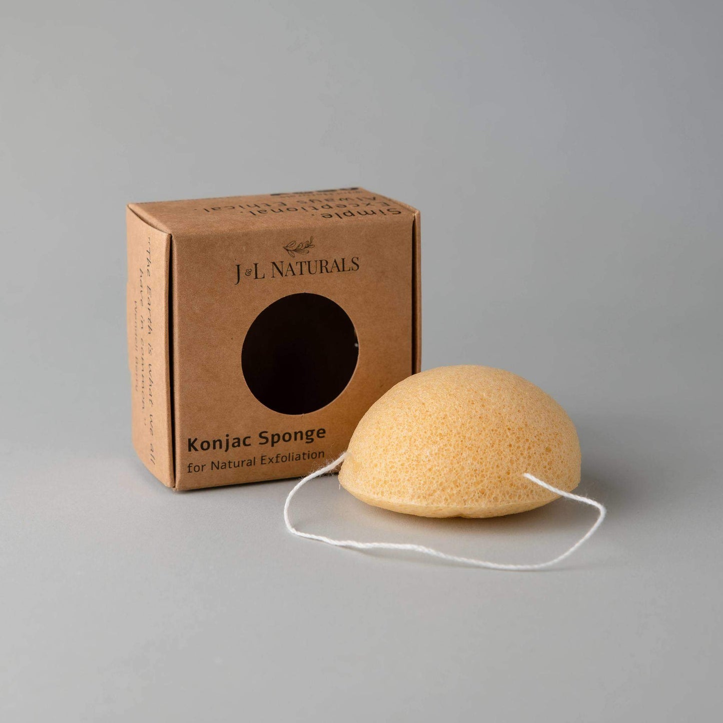 Natural Sustainable Eco Friendly Konjac Sponge