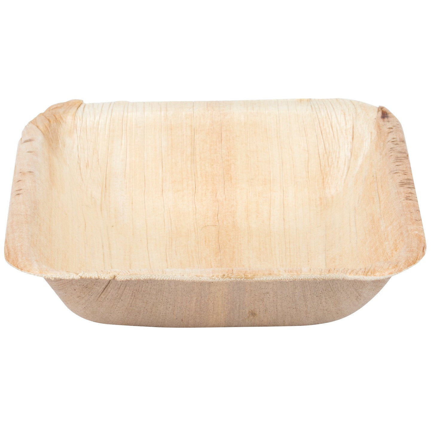 Palm Leaf Square Bowl 3.5" Inch - 3oz Mini (25 count) - sustainable eco friendly