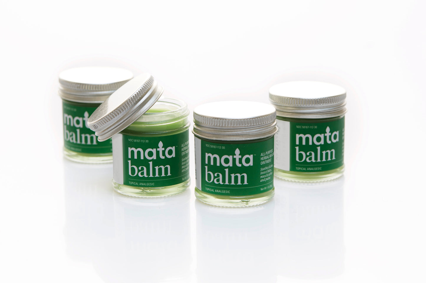 Mata Massage and Skin Healing Balm, Herbal Muscle Rub