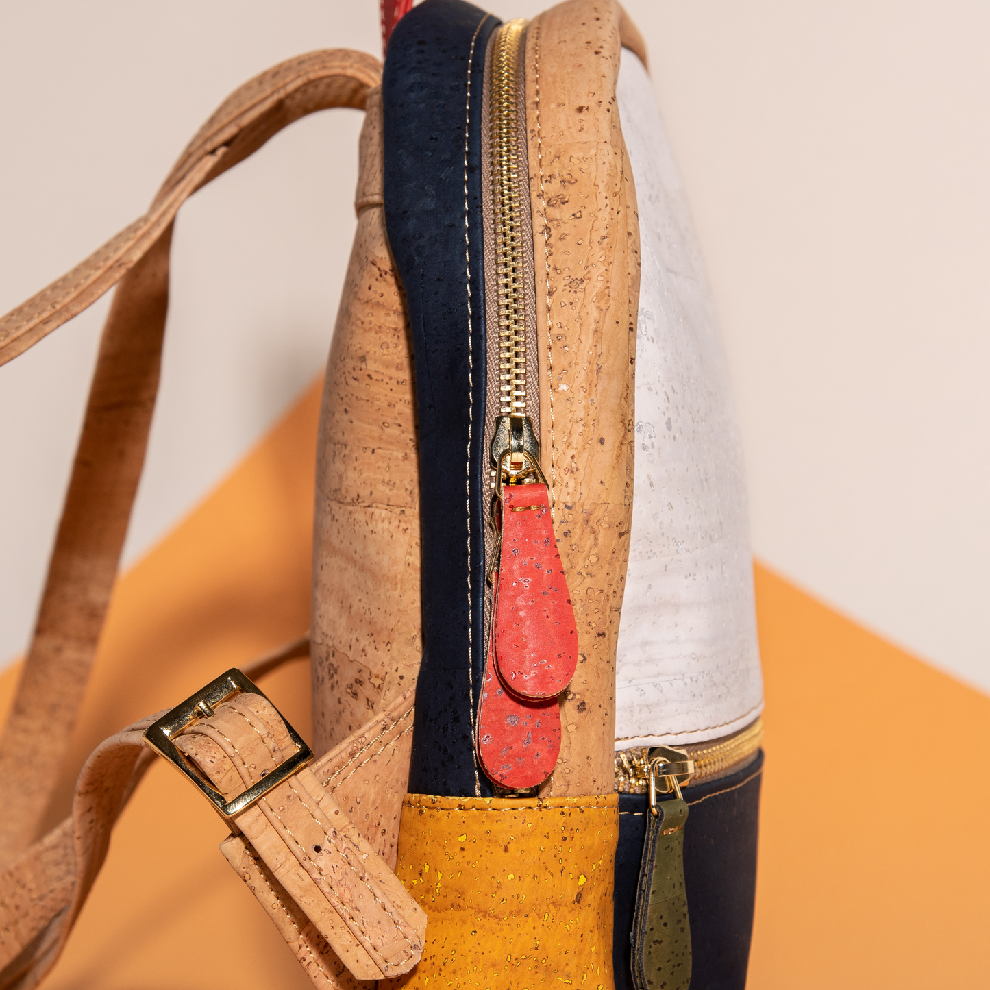 Brunch Backpack made of Cork - Natural, Sustainable, Vegan, Biodegradable