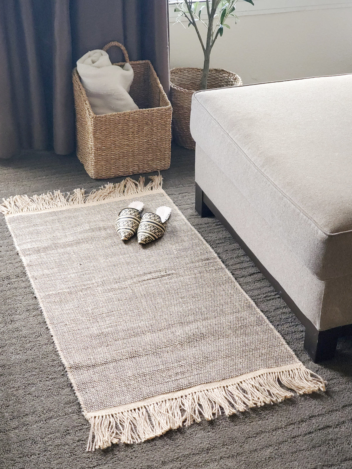 Goldilocks Indoor Rug - Braided natural jute