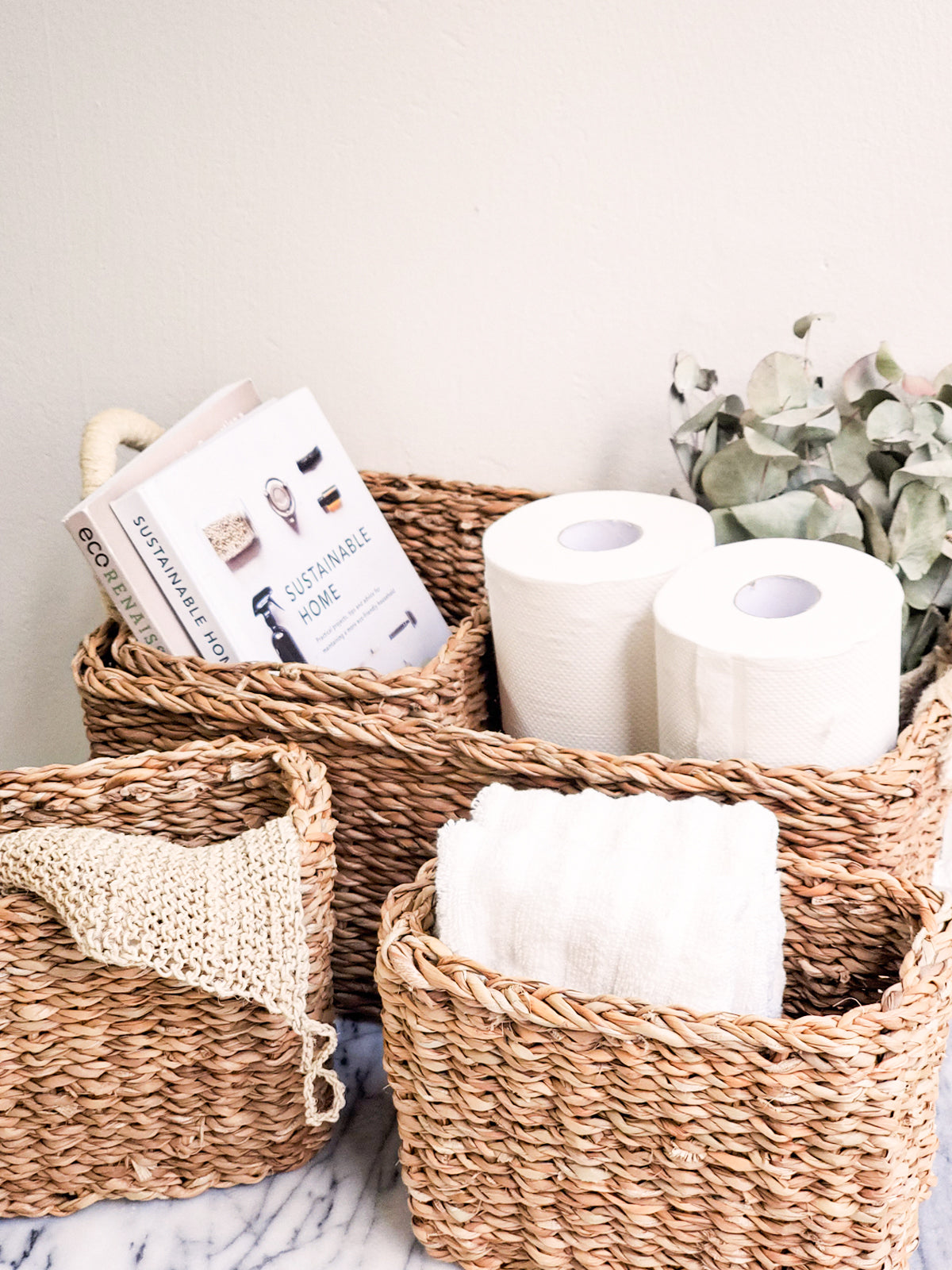 Savar Everything Basket - made with hand rope jute wool