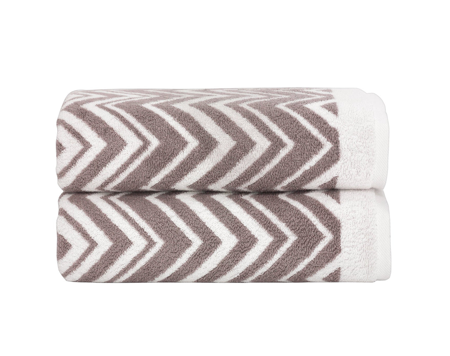 100% Turkish Cotton Santorini Collection Bath Towels - Set of 2