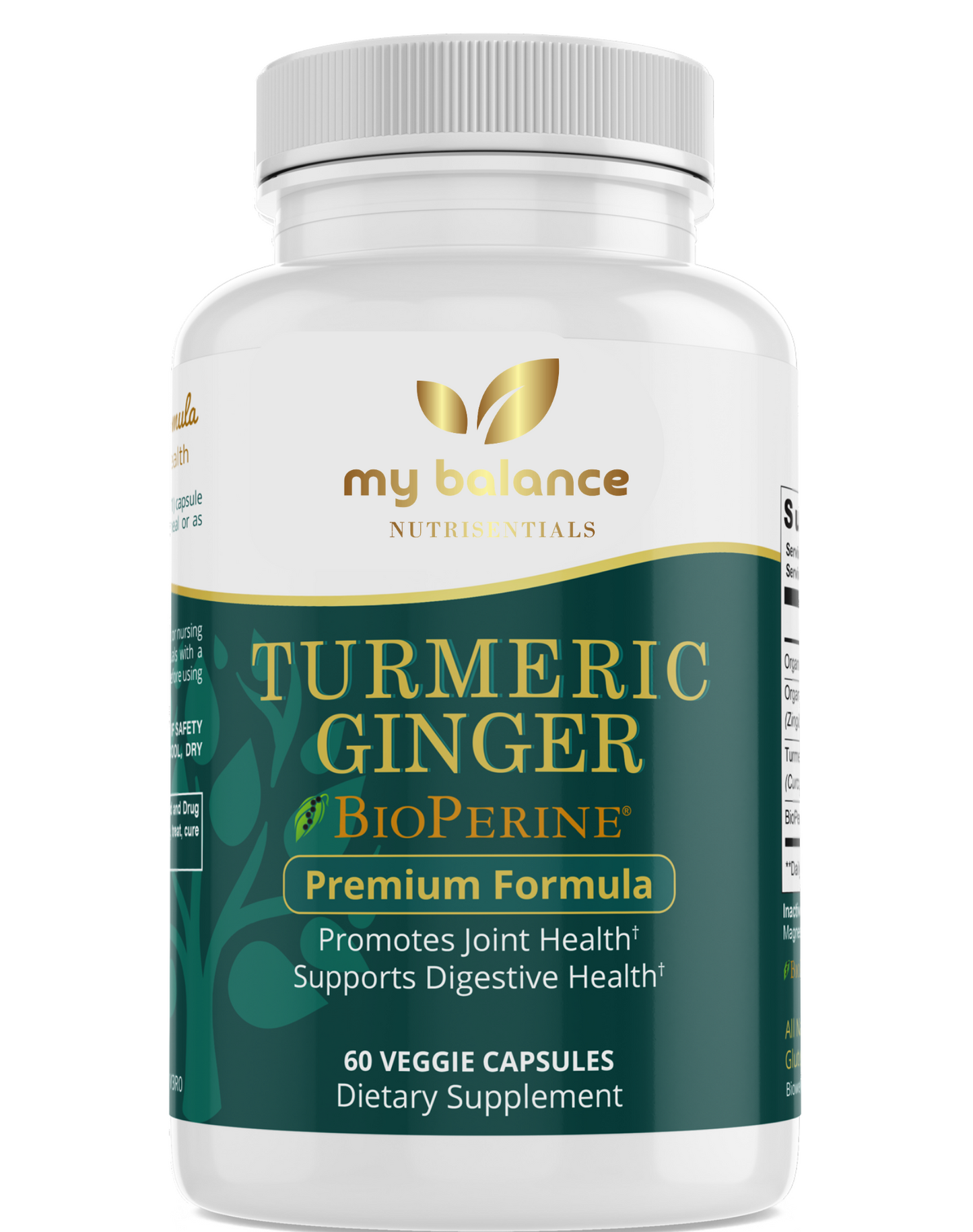 Turmeric With Ginger 650Mg Supplement