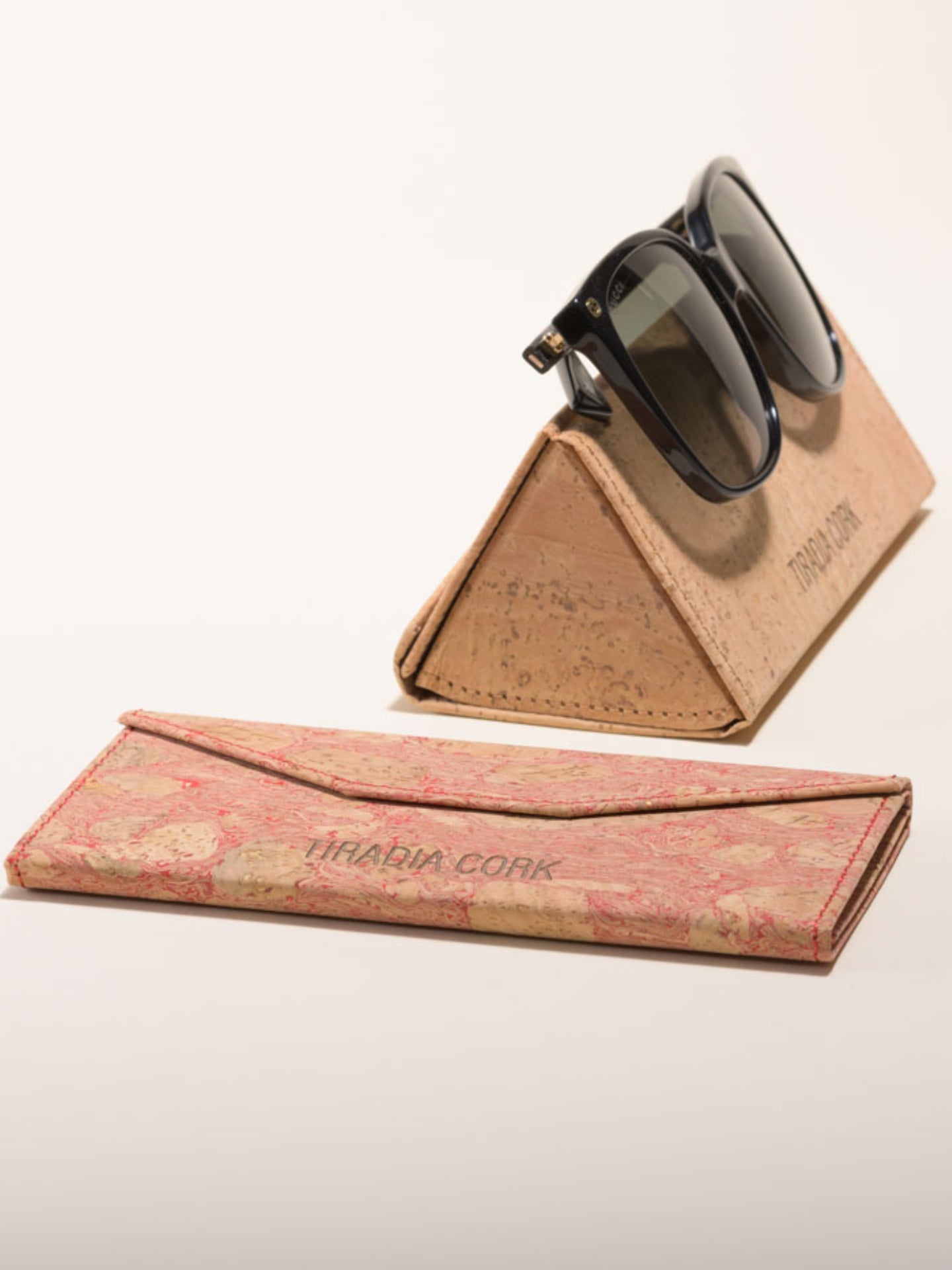 Collapsible Glasses Case made from Natural Cork