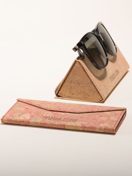 Collapsible Glasses Case made from Natural Cork