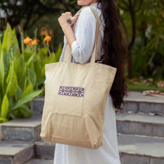 Sabah Market Tote - Cream