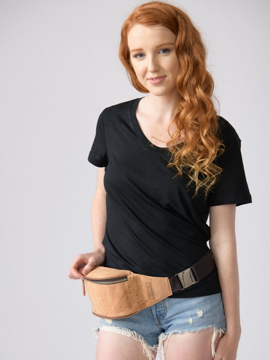 Journey Belt Bag - Vegan, Hypoallergenic, Antimicrobial, waterproof, Lightweight, Durable, Biodegradable and Recyclable