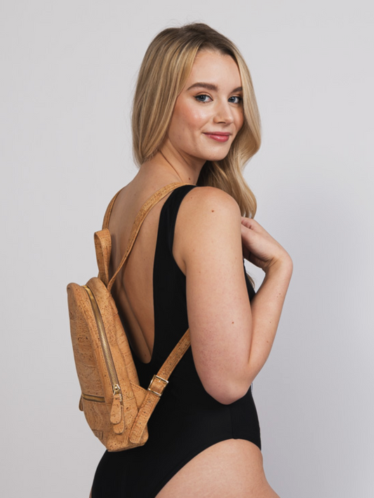 Brunch Backpack made of Cork - Natural, Sustainable, Vegan, Biodegradable