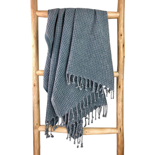 Waffle Weave Turkish Towel - 100% Turkish cotton