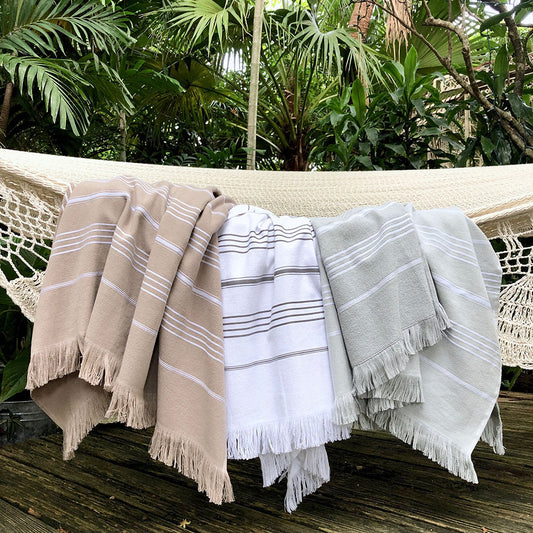 Classic Terry Turkish Towel - 100% Turkish cotton