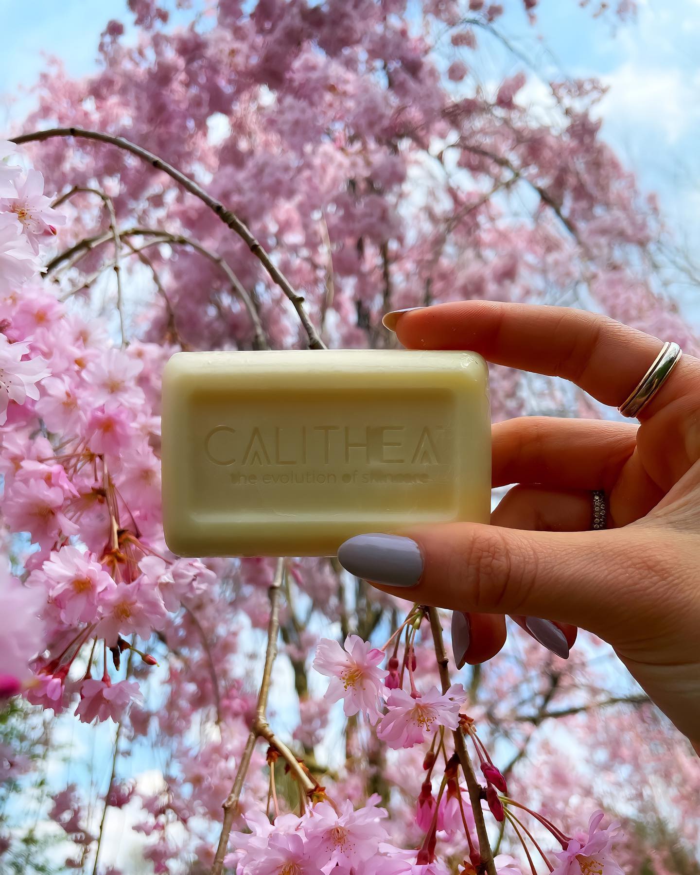 100% NATURAL CALITHEA OLIVE OIL SOAP WITH LAVENDER