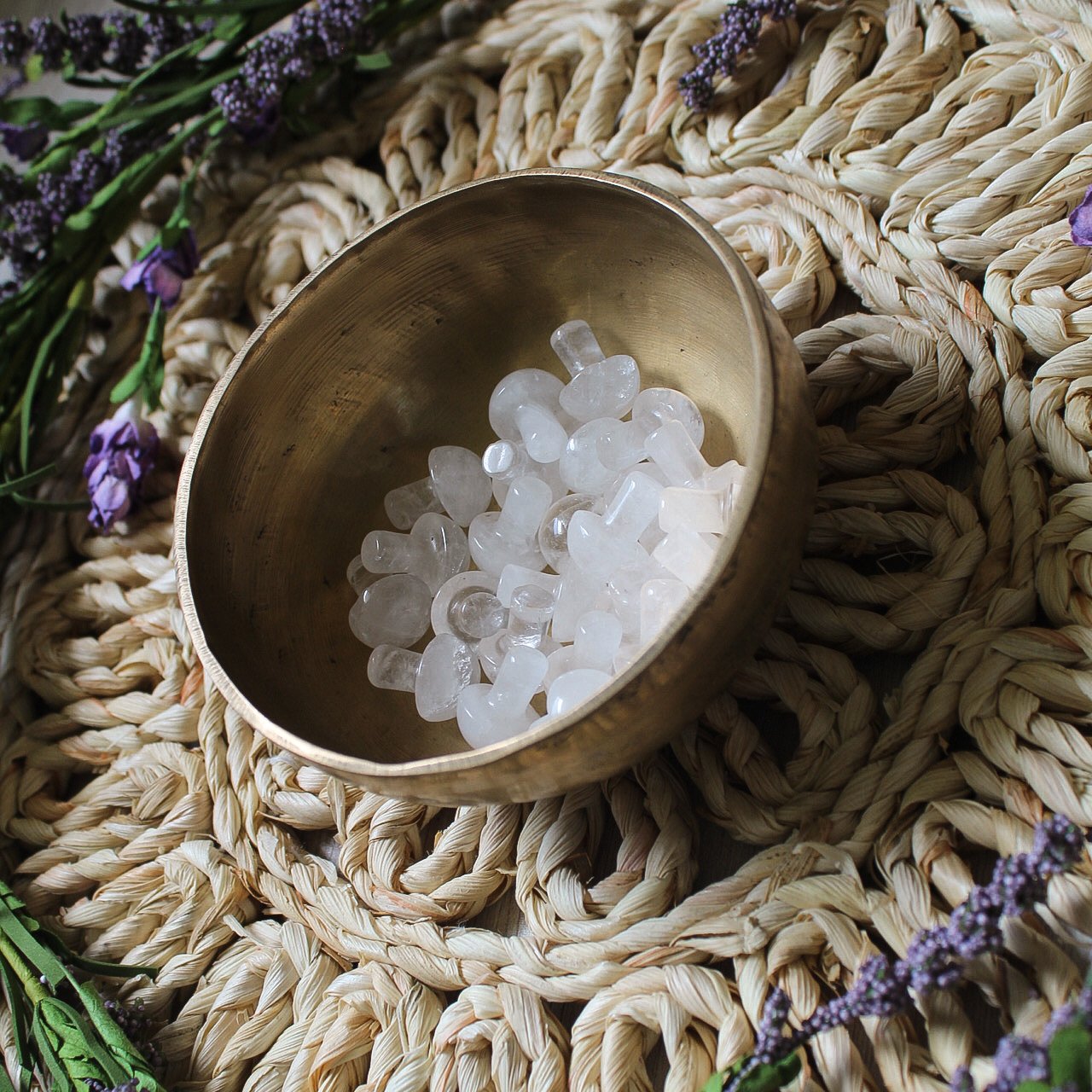 Mini Clarity, Healing, Energy Quartz Mushrooms