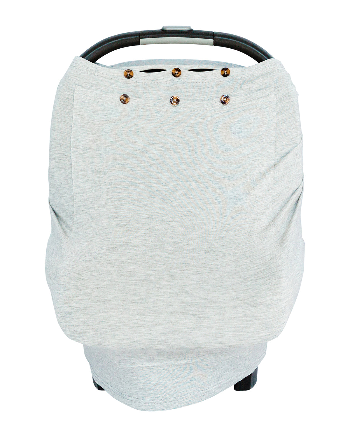 Snuggle Shield® LUXE Protection™ Bamboo Multi-Use Antimicrobial Air Filtering Infant Cover Grey