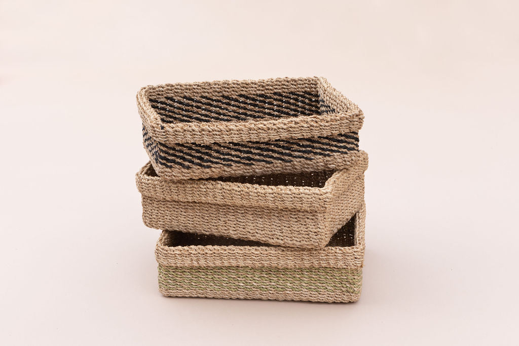 Woven Catchall Storage Tray | All Natural