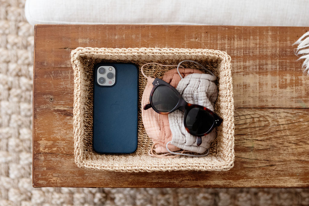 Woven Catchall Storage Tray | All Natural