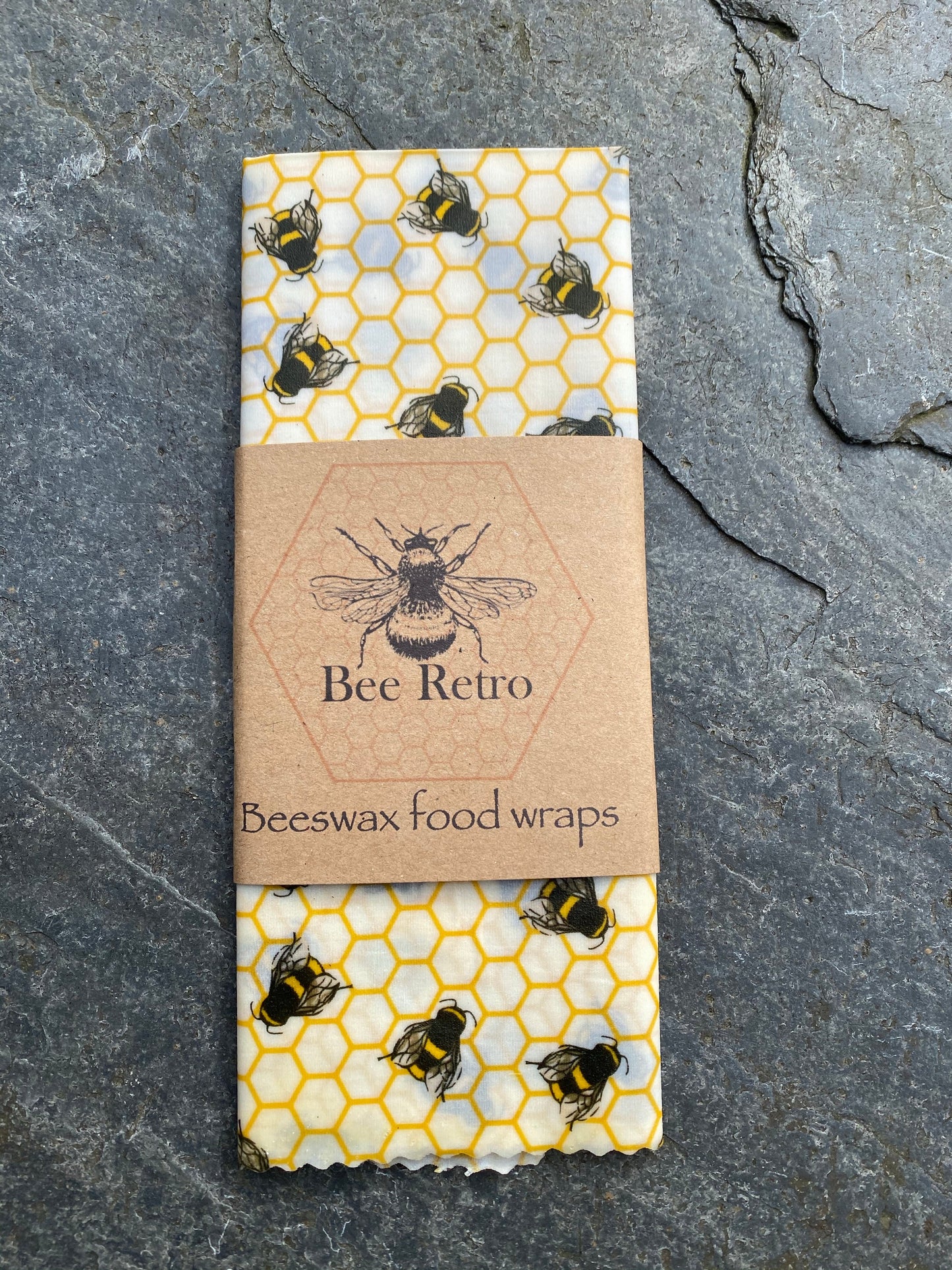 Yellow Bee Eco Friendly Beeswax Food Wraps