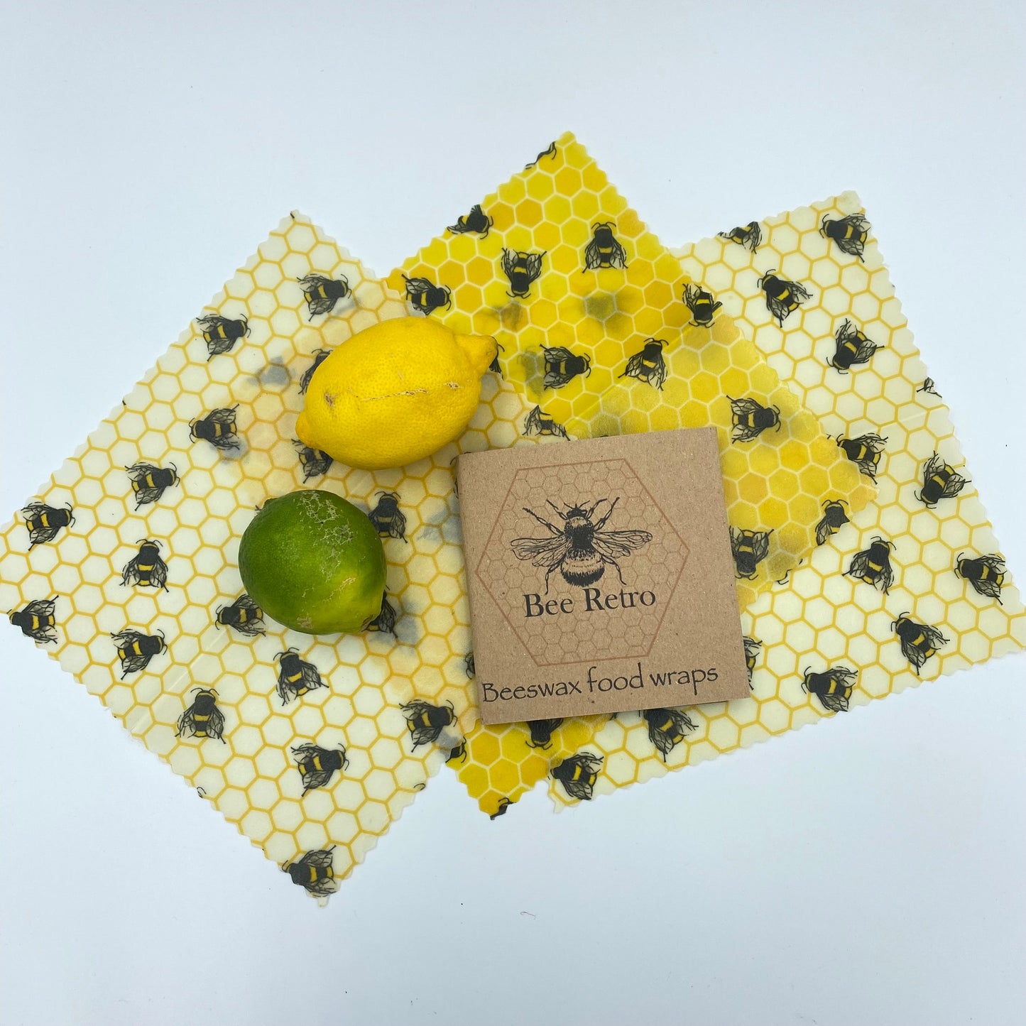 Yellow Bee Eco Friendly Beeswax Food Wraps