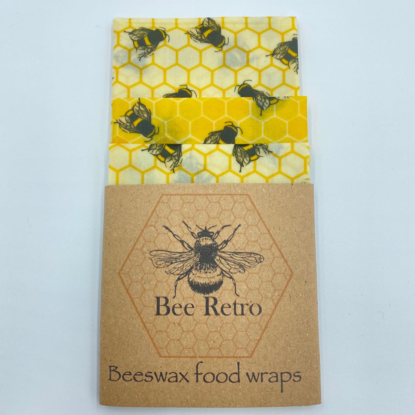 Yellow Bee Eco Friendly Beeswax Food Wraps