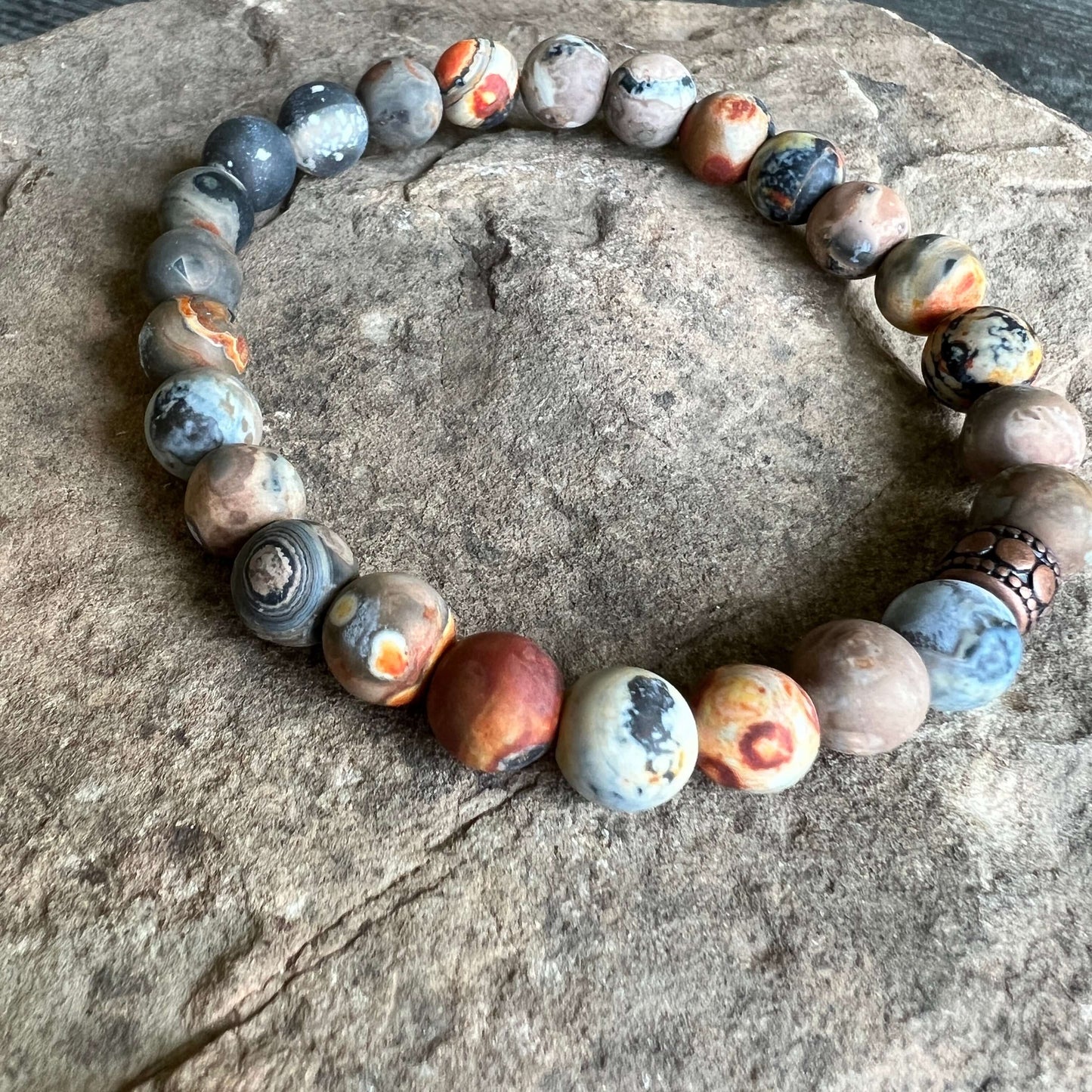 Ancient Cellar Agate Bracelets