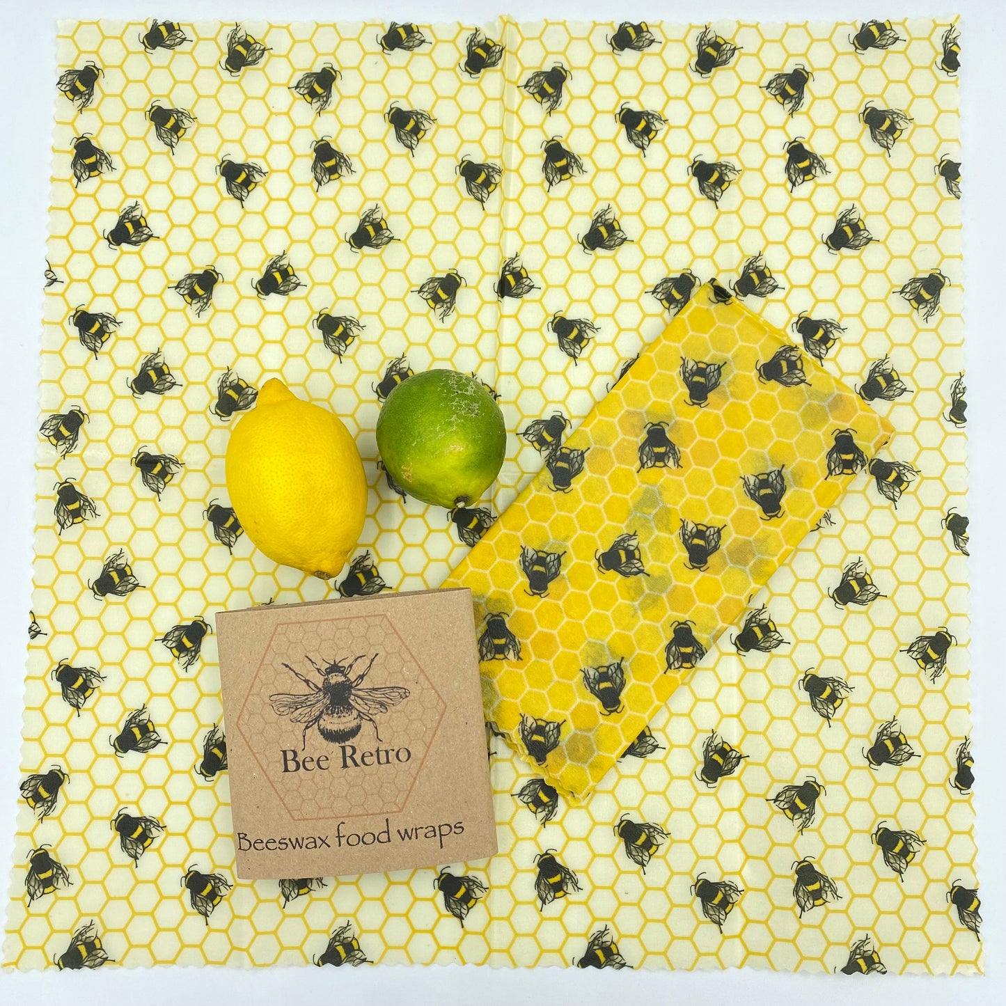 Yellow Bee Eco Friendly Beeswax Food Wraps