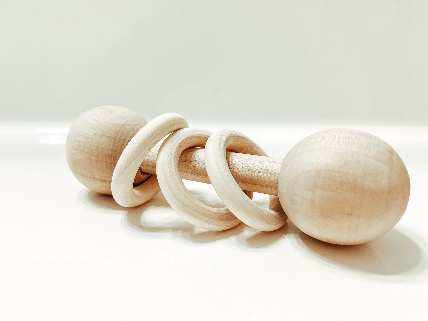 Wooden Rattles Toys for Baby and Toddler