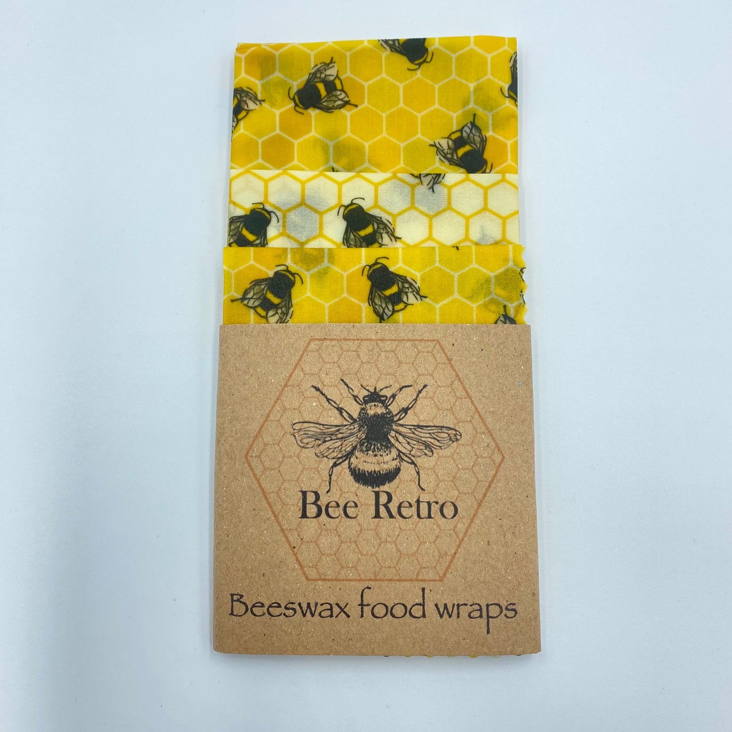 Yellow Bee Eco Friendly Beeswax Food Wraps