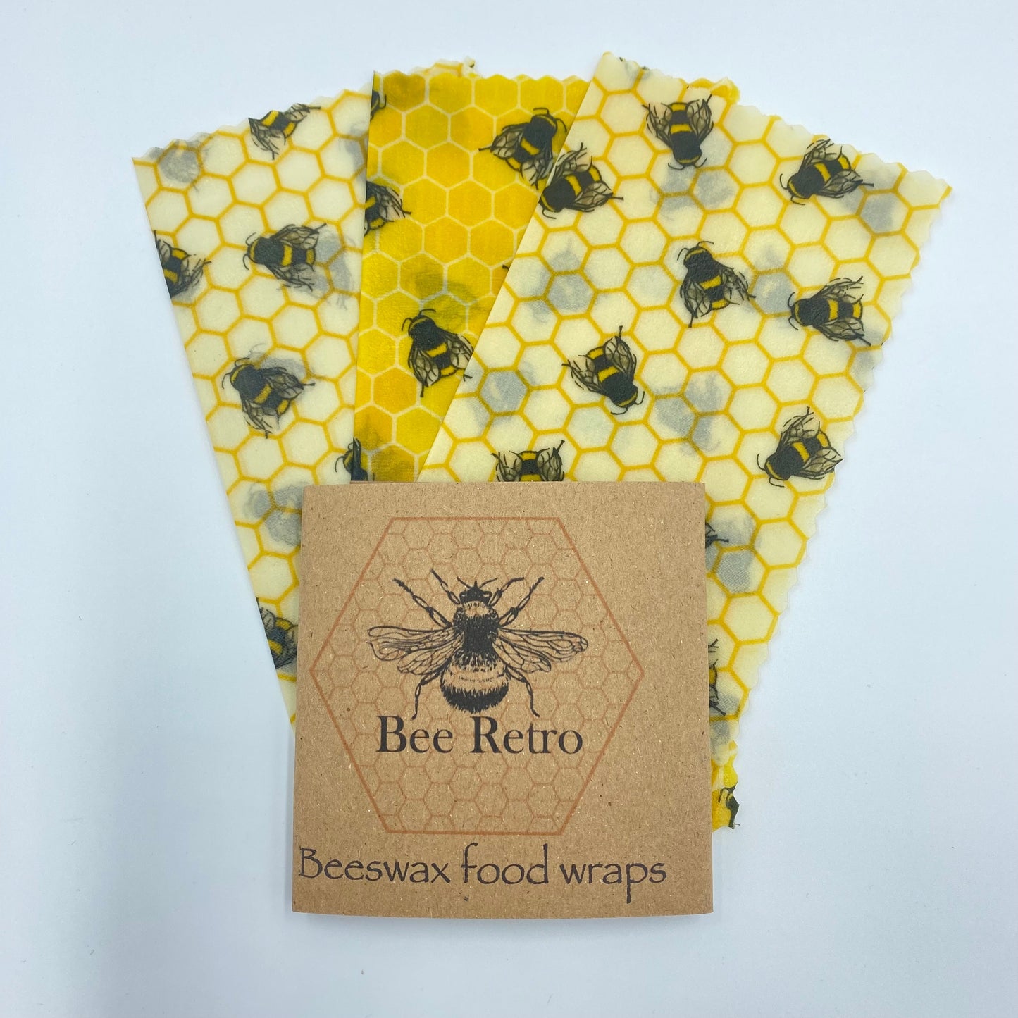 Yellow Bee Eco Friendly Beeswax Food Wraps