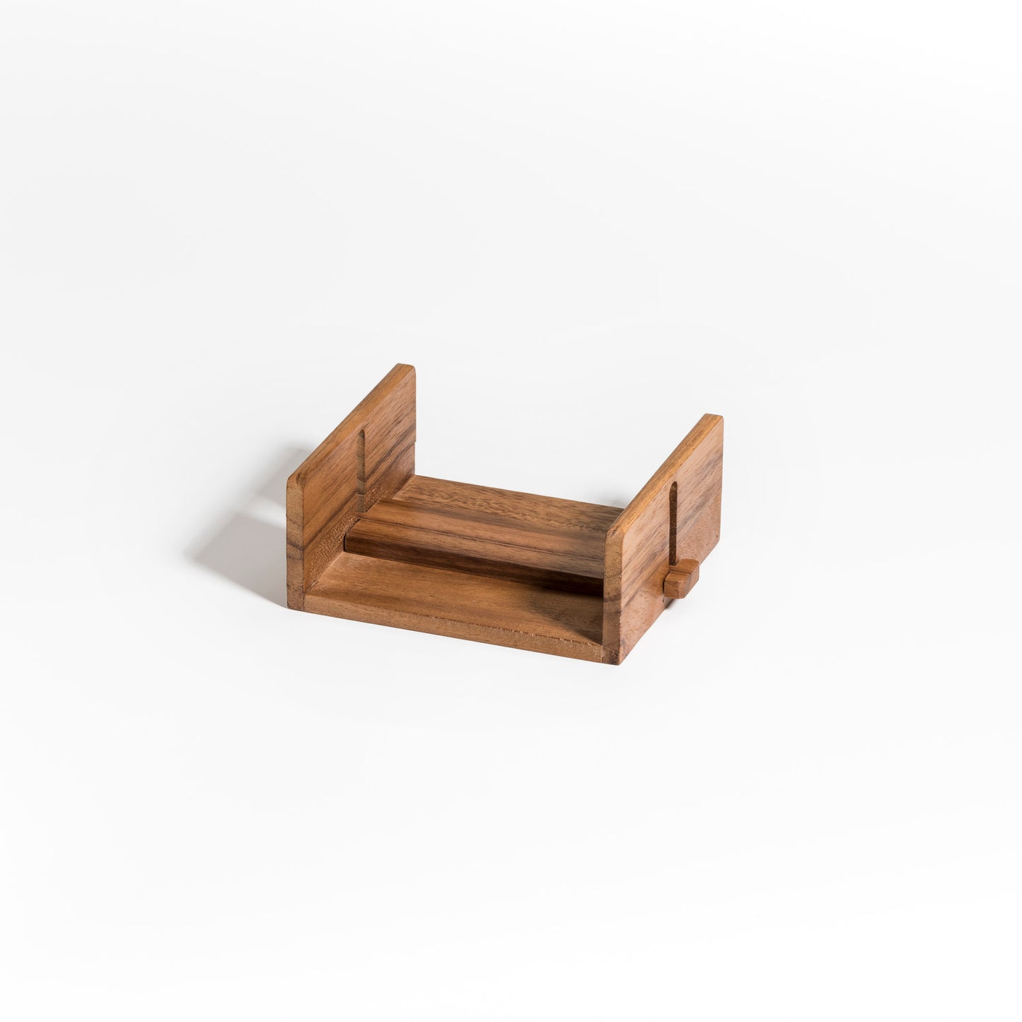 Cocktail Napkin Holder - made from acacia wood