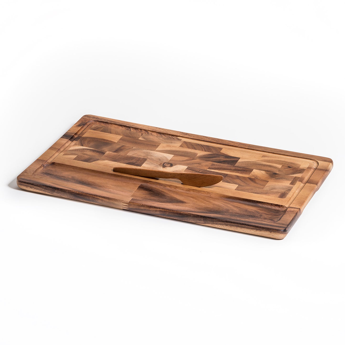 Bornholm End Grain Large Cheese Board - made from acacia wood