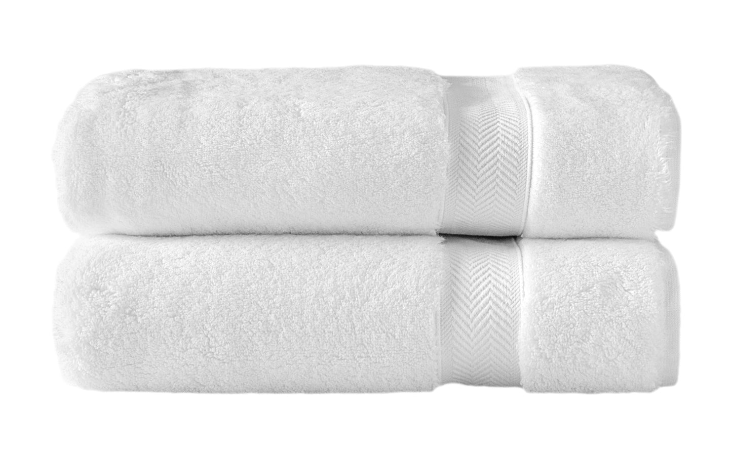 100% Long Staple Aero Cotton Klassic Collection Bath Towels Set of 2