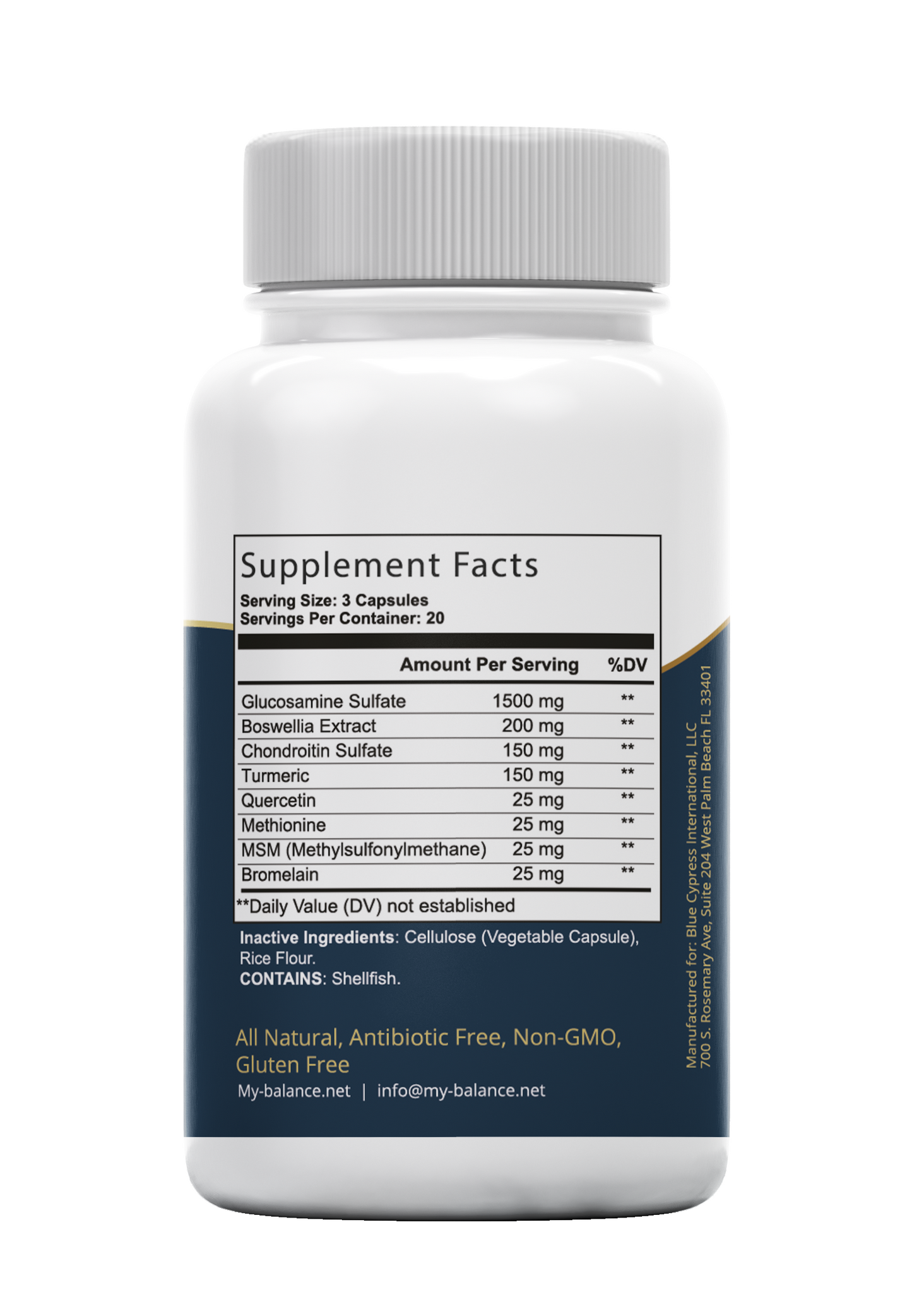 Joint Support, Master Formula Supplement