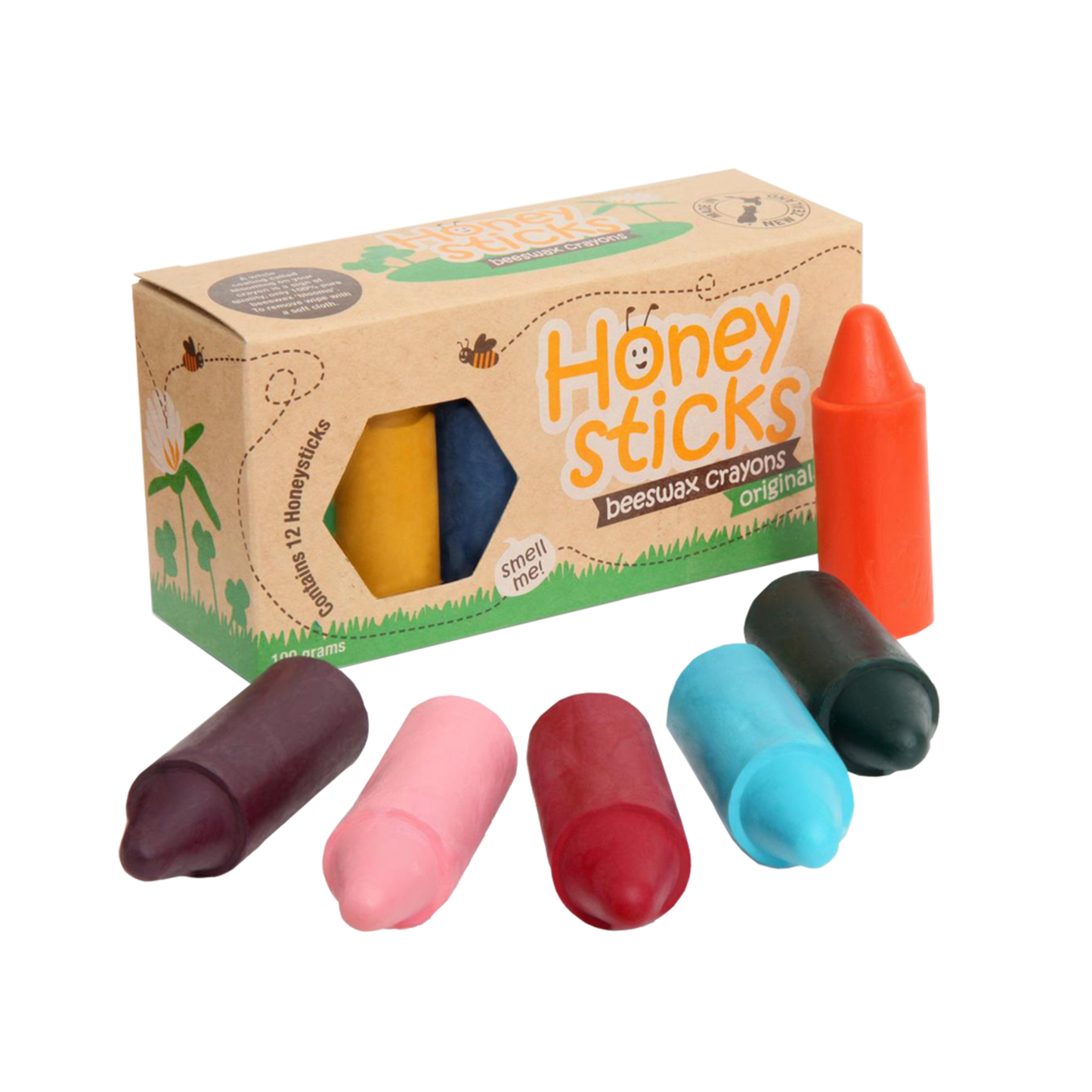 Honeysticks Originals - Beeswax Crayons for Toddler