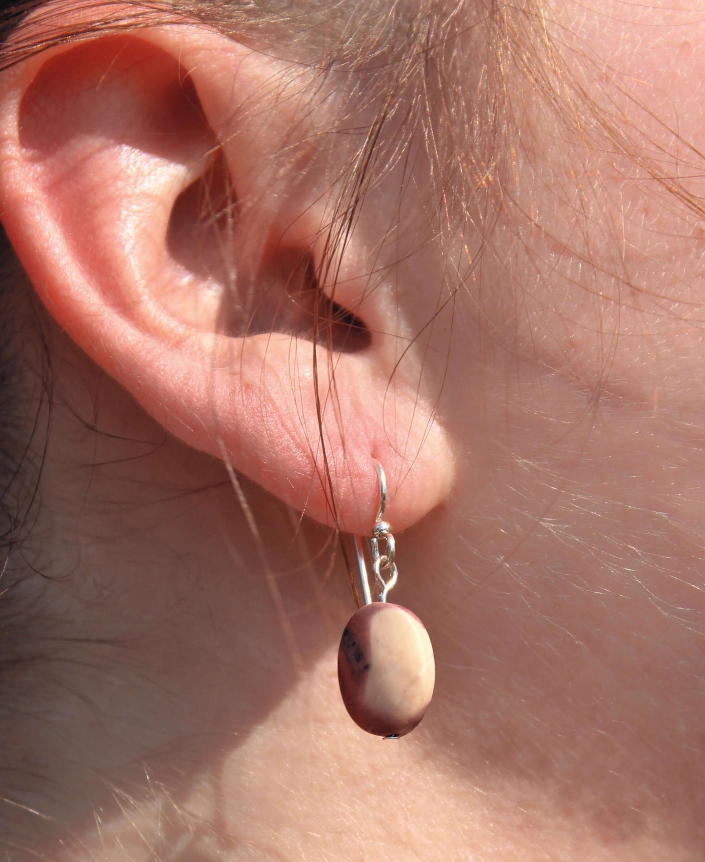 Porcelain Jasper Earrings