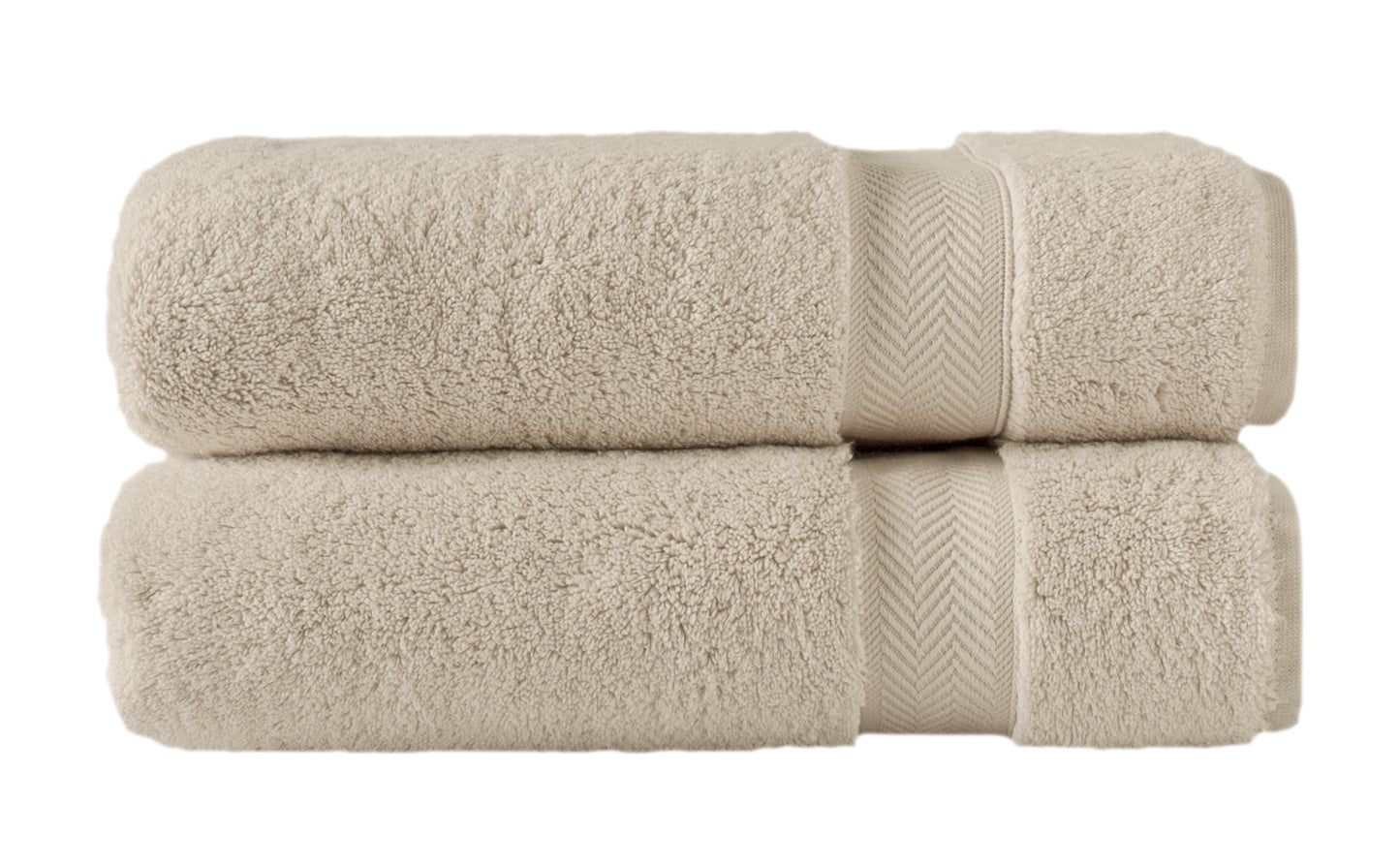 100% Long Staple Aero Cotton Klassic Collection Bath Towels Set of 2