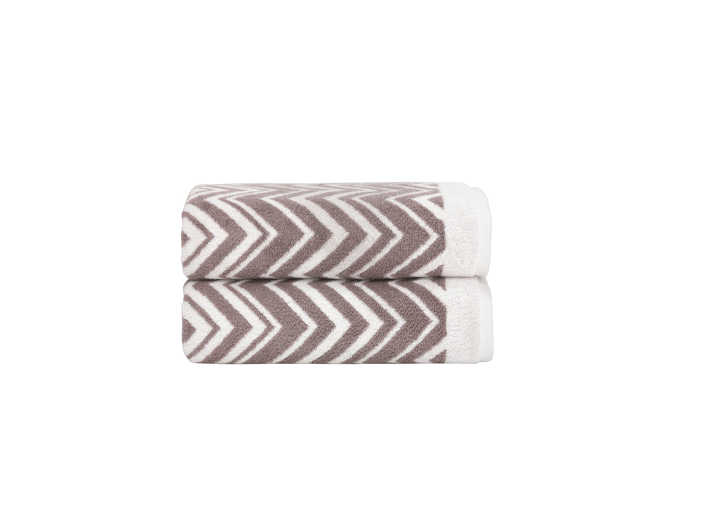 100% Cotton Santorini Collection 2 Bath Towels Set