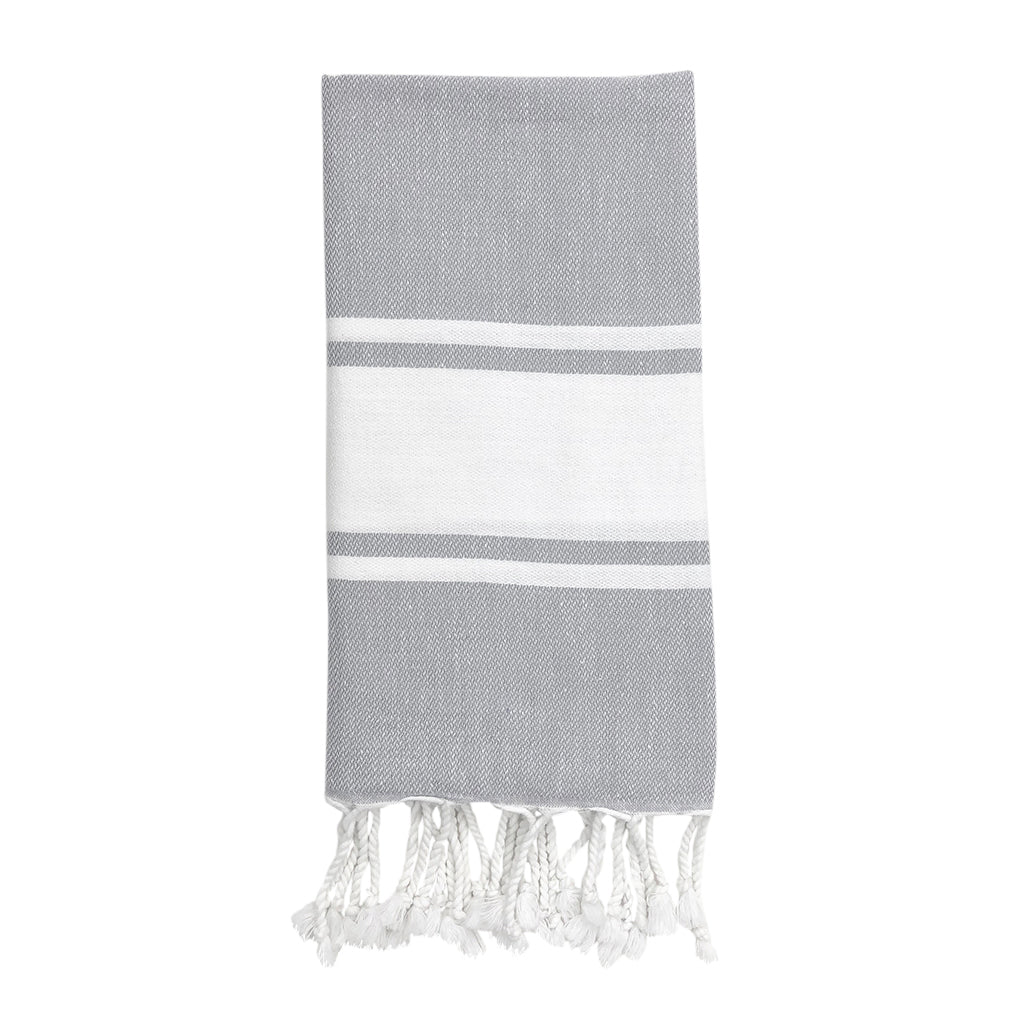 Essential Stripe Turkish Hand Towel - 100% Turkish cotton